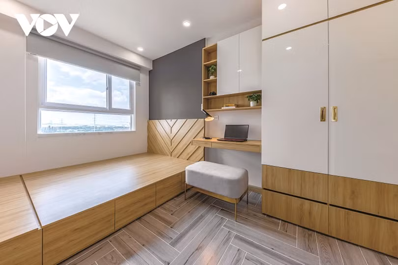 Căn hộ nhỏ nhưng không hẹp nhờ thiết kế hợp lý