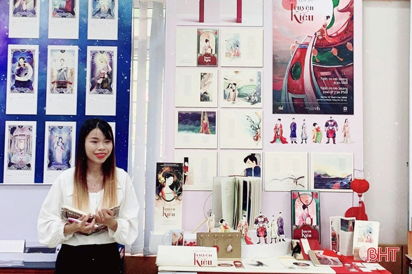 Đọc Truyện Kiều qua đồ án tốt nghiệp của nữ họa sỹ Hà Tĩnh