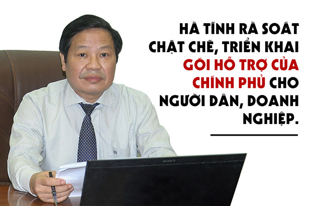 Hà Tĩnh rà soát chặt chẽ, sớm triển khai gói hỗ trợ của Chính phủ cho người dân, doanh nghiệp ảnh 1 Hà Tĩnh rà soát chặt chẽ, sớm triển khai gói hỗ trợ của Chính phủ cho người dân, doanh nghiệp