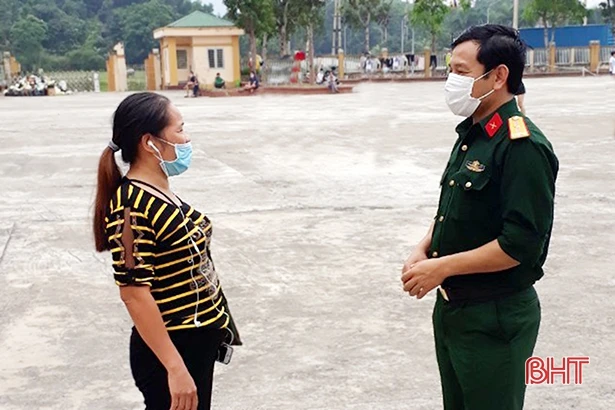 Công dân làm thơ tri ân trước giờ rời khu cách ly cổng B - Cửa khẩu Cầu Treo ảnh 3 Công dân làm thơ tri ân trước giờ rời khu cách ly cổng B - Cửa khẩu Cầu Treo