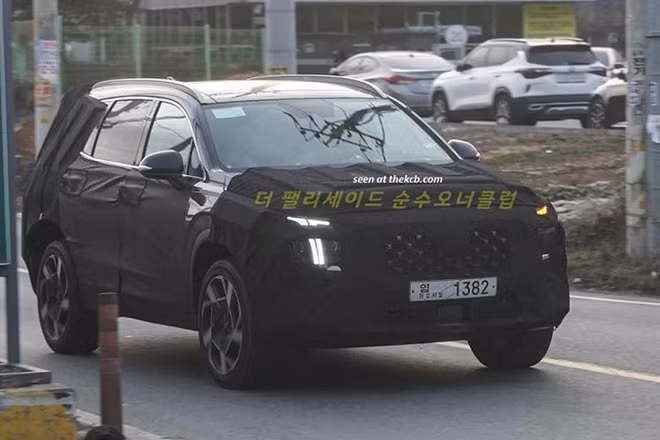 Ngắm Hyundai Santa Fe 2021 dự kiến ra mắt cuối tháng 5