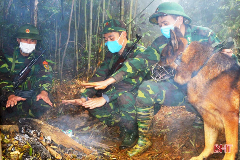 “Cộng sự đặc biệt” giúp lính Biên phòng Hà Tĩnh phát hiện các trường hợp nhập cảnh trái phép