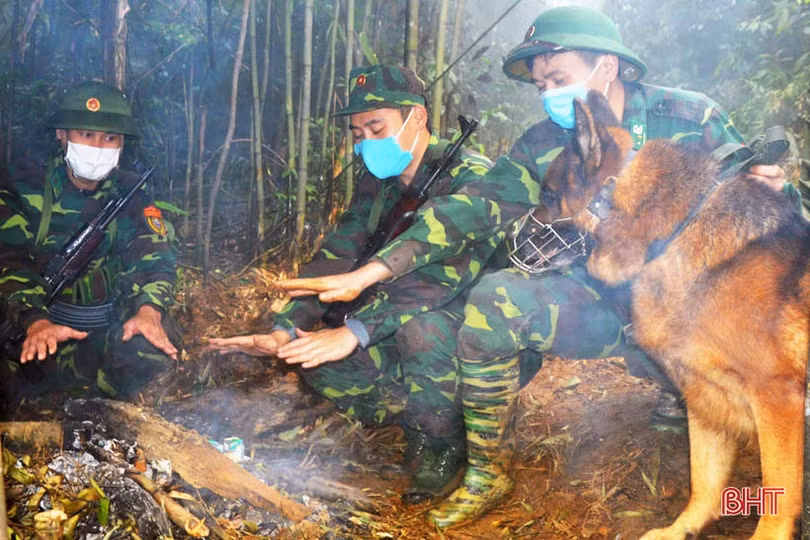 “Cộng sự đặc biệt” giúp lính Biên phòng Hà Tĩnh phát hiện các trường hợp nhập cảnh trái phép