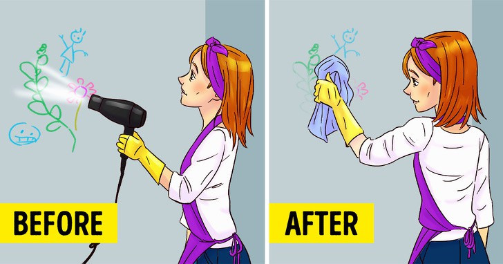 15 mẹo hay giúp làm sạch nhà chỉ trong vài phút