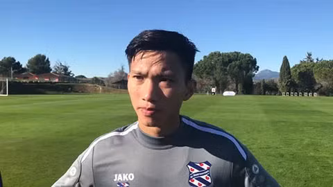 Văn Hậu tiết lộ quy định đặc biệt của Heerenveen trong mùa Covid-19