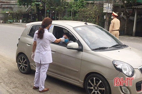 Thành phố Hà Tĩnh “kích hoạt” 9 chốt kiểm soát dịch bệnh Covid-19