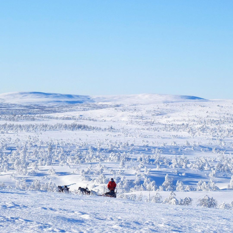 Mùa đông ở quê hương của ông già Noel