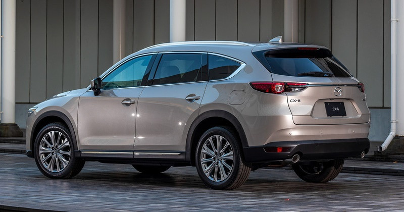 Mazda CX-8 phiên bản mới được ra mắt, nâng cấp nội ngoại thất