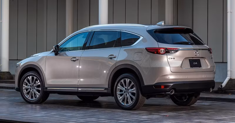 Mazda CX-8 phiên bản mới được ra mắt, nâng cấp nội ngoại thất