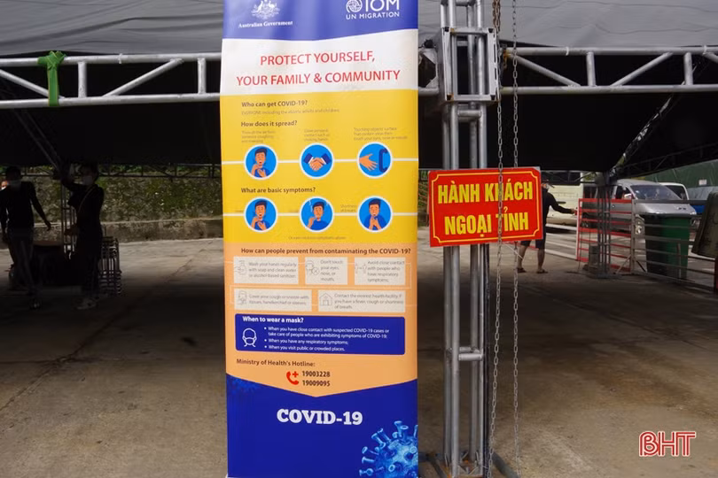 “Bức tường thành” ngăn dịch Covid-19 từ biên cương Hà Tĩnh