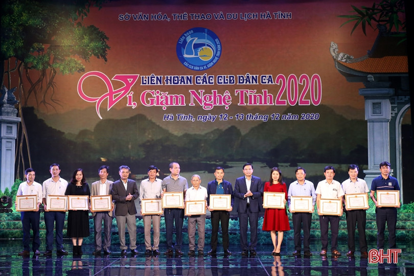 CLB phường Tân Giang nhất liên hoan dân ca ví, giặm Nghệ Tĩnh 