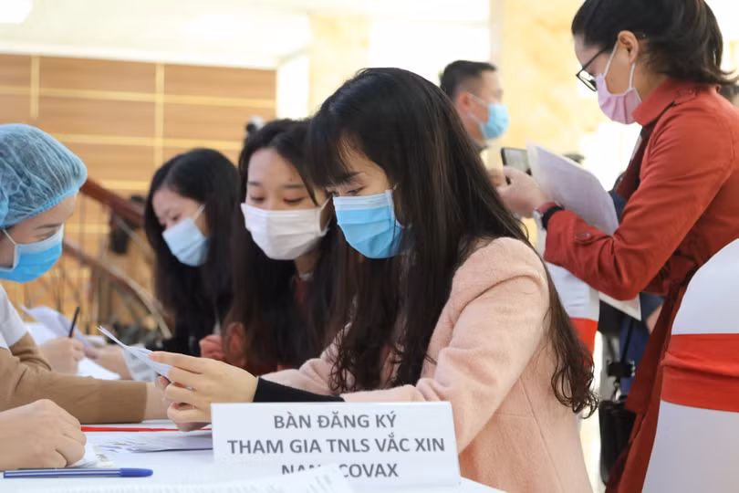 Vaccine thứ 2 của Việt Nam được tiêm thử nghiệm trên người như thế nào?