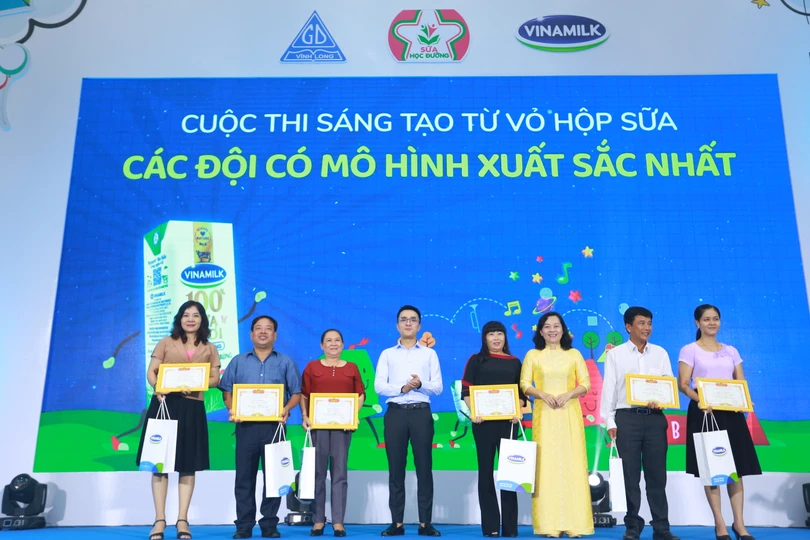 Hơn 46.300 học sinh Vĩnh Long thụ hưởng “Sữa học đường” năm học 2020 - 2021