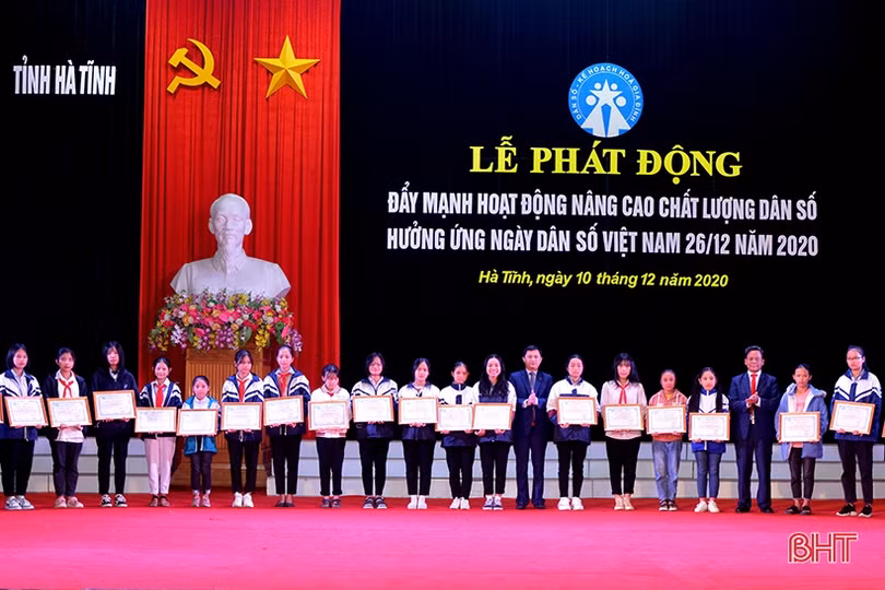 Hà Tĩnh xác định thực hiện chính sách dân số là tiêu chí đánh giá kết quả thực hiện nhiệm vụ chính trị