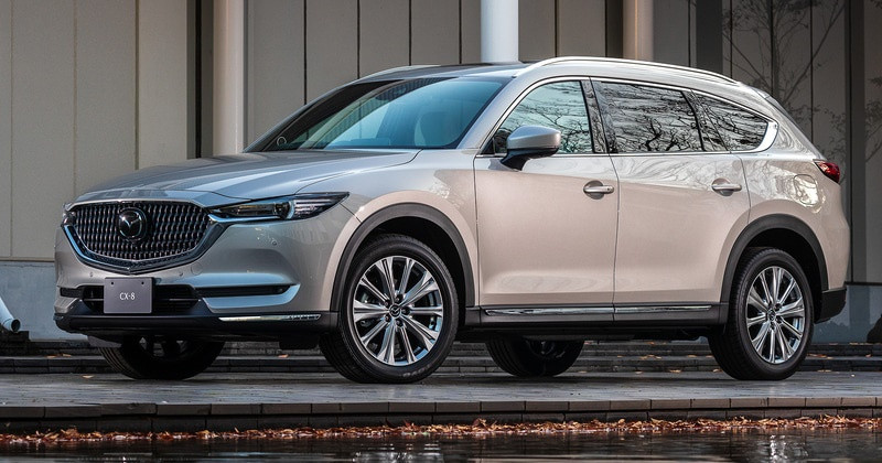 Mazda CX-8 phiên bản mới được ra mắt, nâng cấp nội ngoại thất