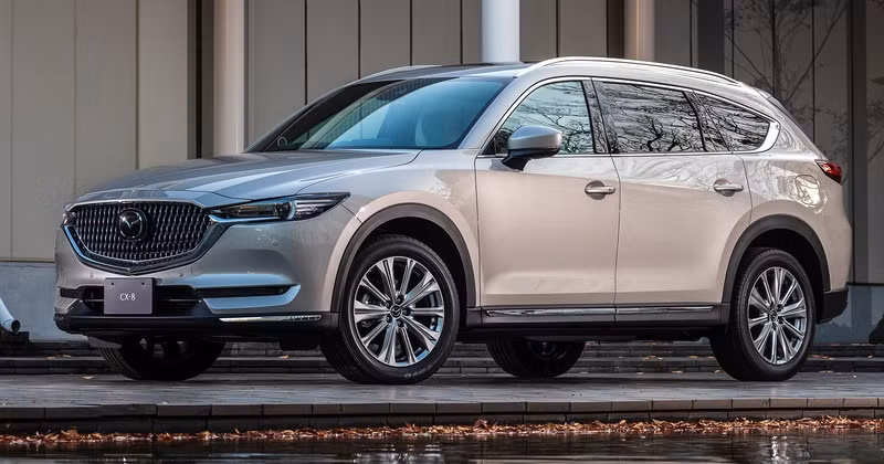 Mazda CX-8 phiên bản mới được ra mắt, nâng cấp nội ngoại thất