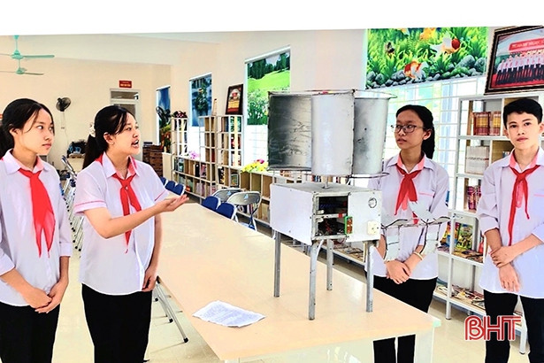 Học sinh Hà Tĩnh giành giải 3 Cuộc thi Sáng tạo thanh thiếu nhi toàn quốc
