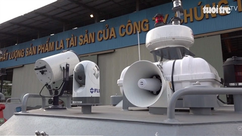 Việt Nam xuất khẩu xuồng tuần tra cao tốc sang châu Phi