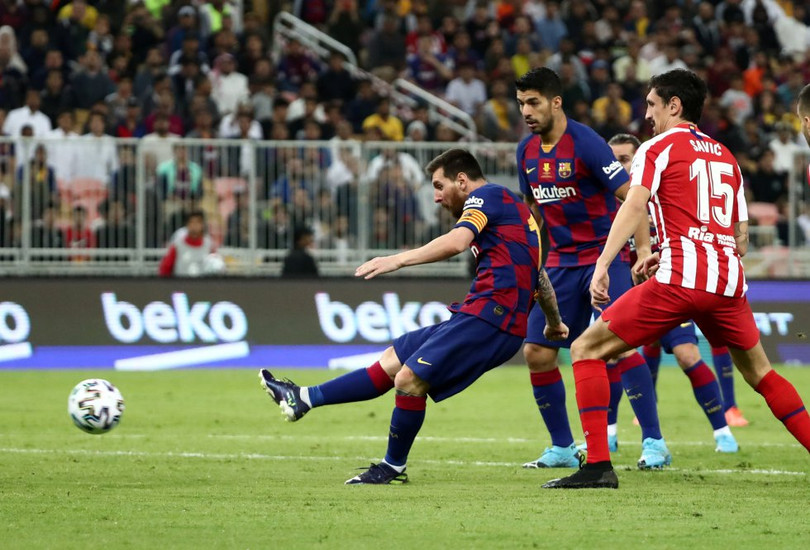 Hai lần bị từ chối bàn thắng, Barca lỡ hẹn Real ở chung kết Siêu cúp