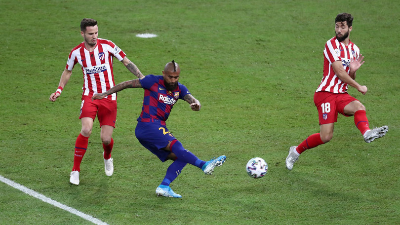 Hai lần bị từ chối bàn thắng, Barca lỡ hẹn Real ở chung kết Siêu cúp