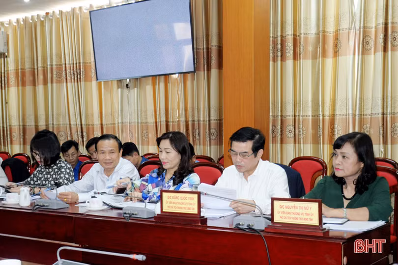 Ngành tổ chức Đảng Hà Tĩnh tiếp tục thực hiện đồng bộ các khâu công tác cán bộ