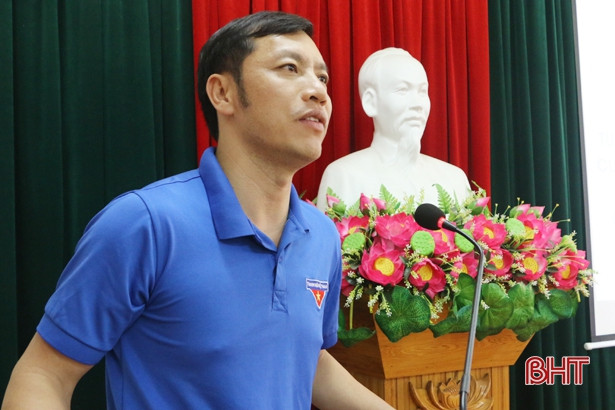Phổ biến Nghị định 100 cho cán bộ đoàn xã, phường trên địa bàn TP. Hà Tĩnh