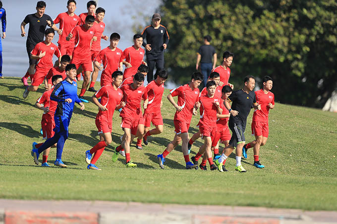 U23 Triều Tiên xuất hiện, xóa tan tin đồn bỏ VCK U23 châu Á 2020