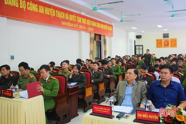 Công an Thạch Hà tăng cường đảm bảo an ninh trật tự dịp Tết Canh Tý