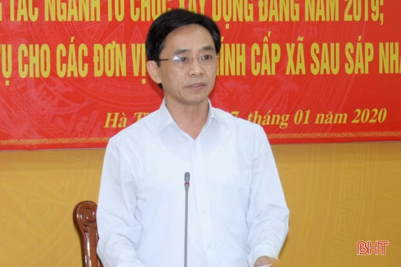 Ngành tổ chức Đảng Hà Tĩnh tiếp tục thực hiện đồng bộ các khâu công tác cán bộ