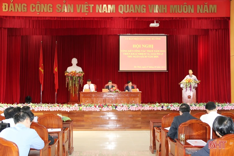 Năm 2020, ngành thuế Hà Tĩnh đặt mục tiêu thu nội địa đạt 7.200 tỷ đồng