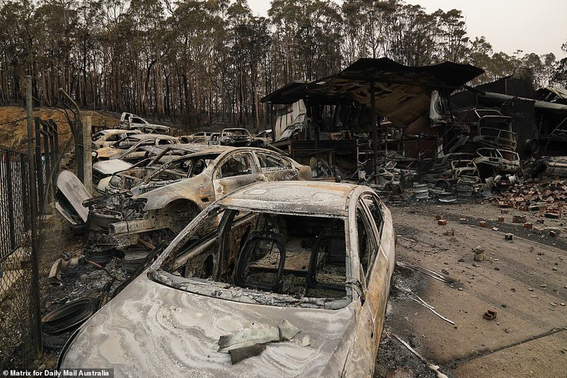 Hình ảnh tàn khốc về thảm họa cháy rừng ở Australia