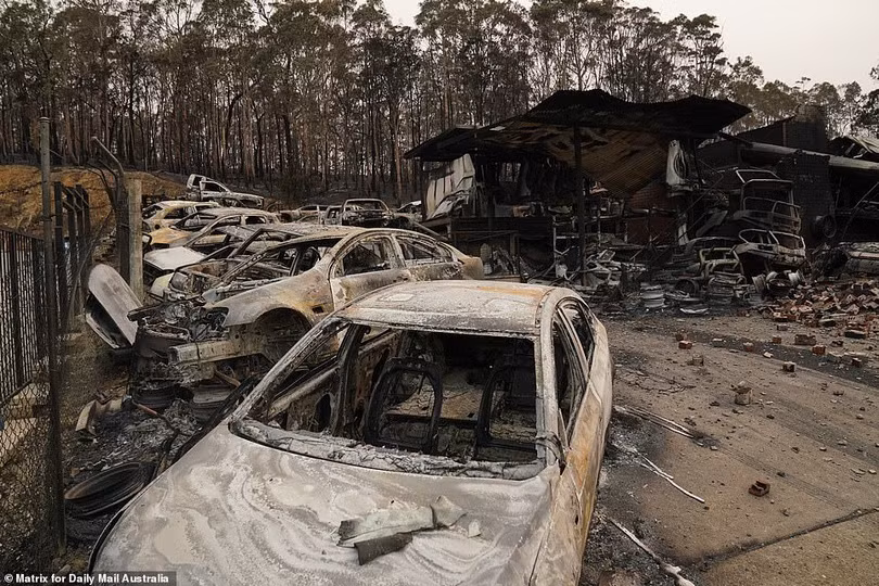 Hình ảnh tàn khốc về thảm họa cháy rừng ở Australia