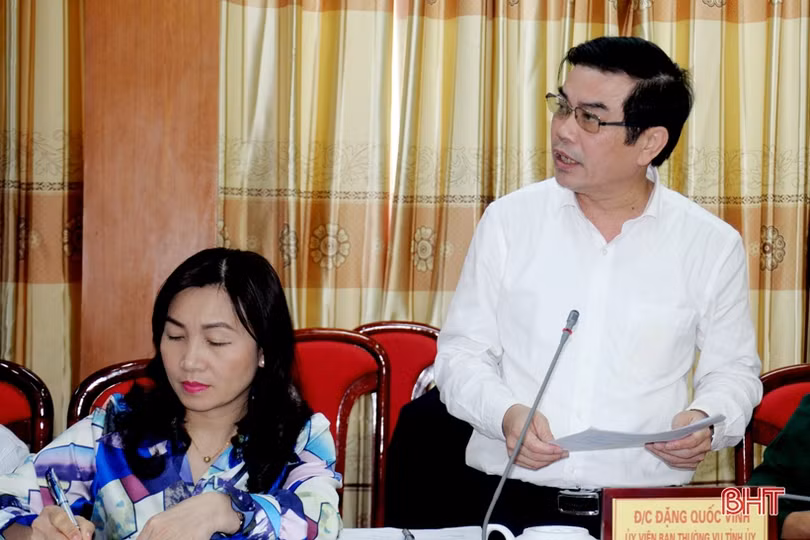 Ngành tổ chức Đảng Hà Tĩnh tiếp tục thực hiện đồng bộ các khâu công tác cán bộ