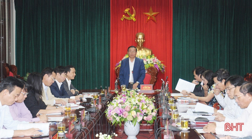 Ban Thường vụ Tỉnh ủy Hà Tĩnh kiểm điểm công tác lãnh đạo, chỉ đạo năm 2019