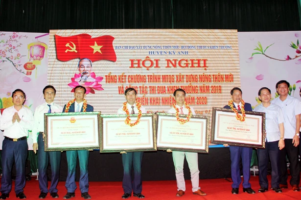 Xây dựng nông thôn mới ở huyện Kỳ Anh đi vào chiều sâu, đạt kết quả khá toàn diện