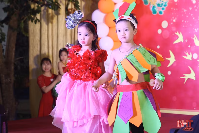 Học sinh mầm non Trí Đức vui hội chợ chào xuân 2020