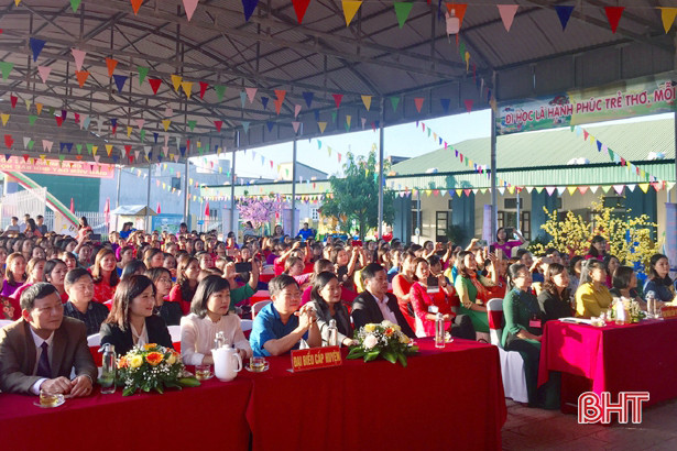 179 thí sinh ở Thạch Hà thi giáo viên dạy giỏi bậc mầm non