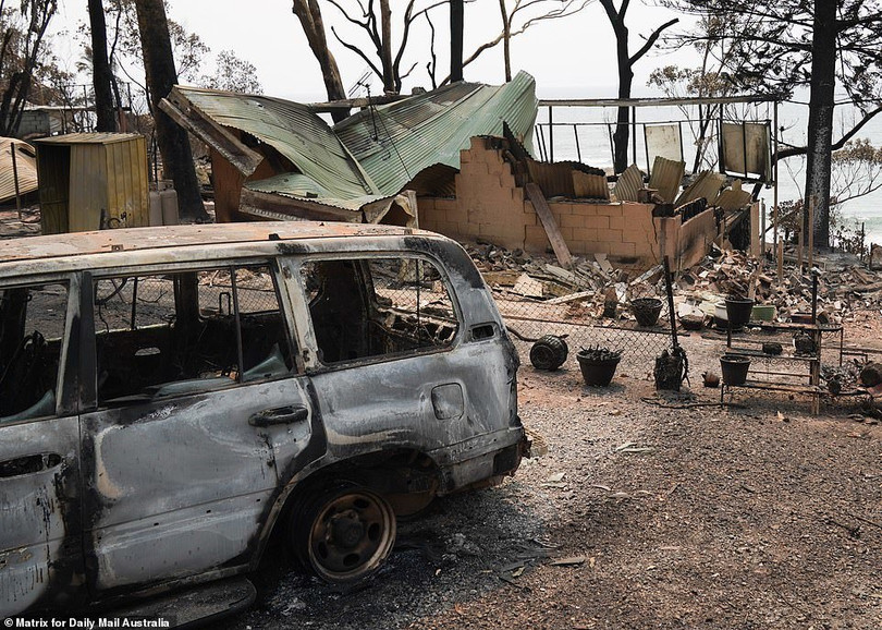Hình ảnh tàn khốc về thảm họa cháy rừng ở Australia