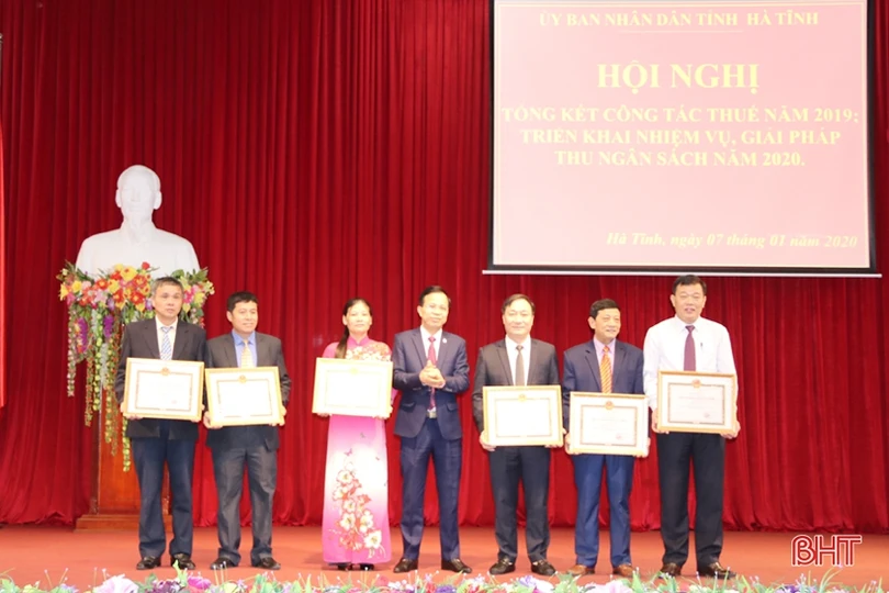 Năm 2020, ngành thuế Hà Tĩnh đặt mục tiêu thu nội địa đạt 7.200 tỷ đồng