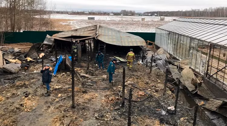 Cháy nhà kính Nga, 8 người Việt có thể thiệt mạng