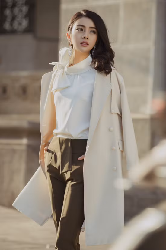 Váy áo mùa xuân cho nàng công sở