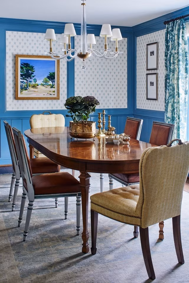 Xanh cổ điển - gam màu trang trí không gian sống của năm 2020