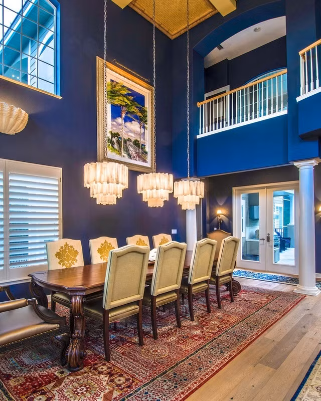 Xanh cổ điển - gam màu trang trí không gian sống của năm 2020