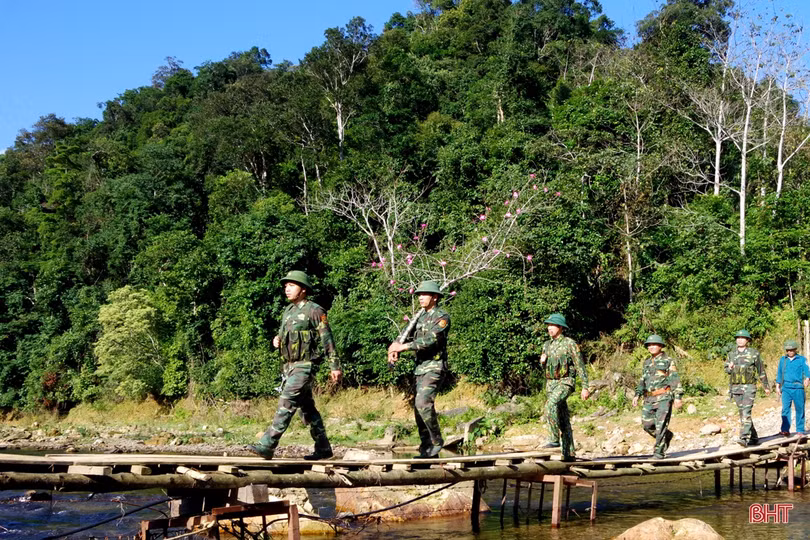 Tết của những người lính mang quân hàm xanh Hà Tĩnh