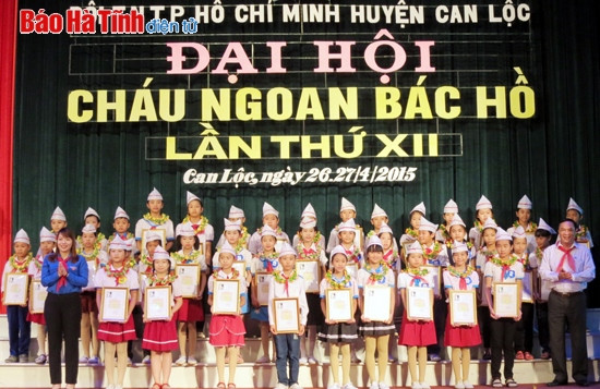 Can Lộc tổ chức thành công Đại hội Cháu ngoan Bác Hồ ảnh 1