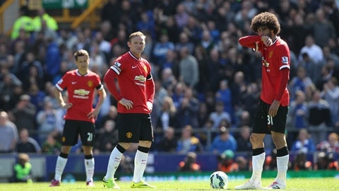 M.U thảm bại khi tới làm khách của Everton