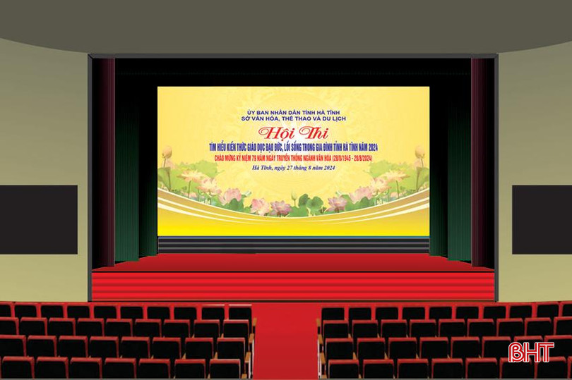 Bản thiết kế maket sân khấu (dự kiến) do Trung tâm Văn hóa - Điện ảnh tỉnh thực hiện. a9.jpg