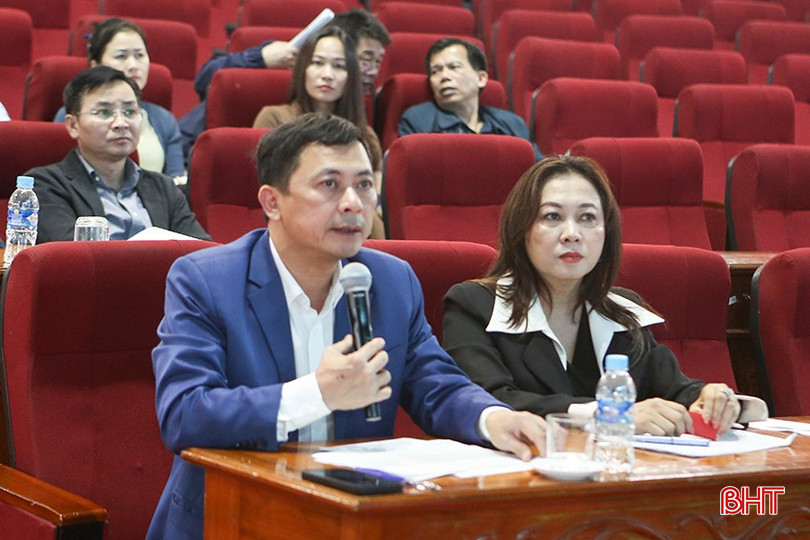 Phó Chủ tịch UBND tỉnh Hà Tĩnh Lê Ngọc Châu phát biểu tại lễ tổng duyệt. bqbht_br_a8.jpg
