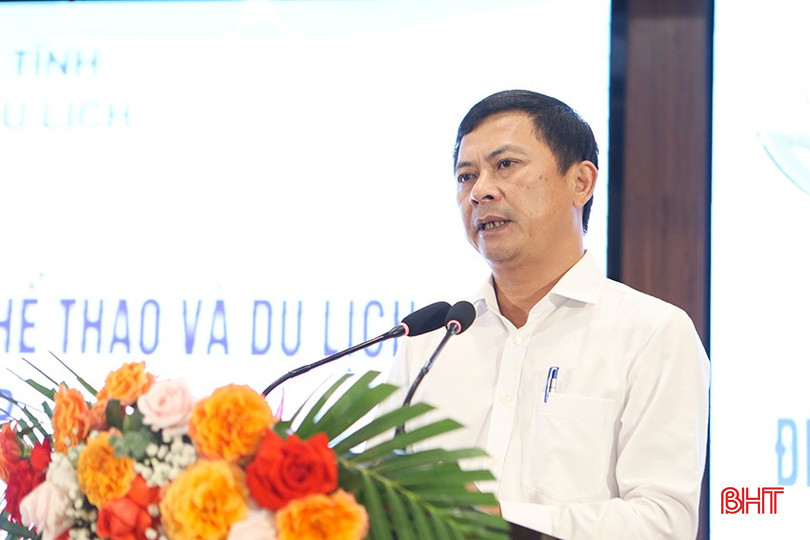Phó Chủ tịch UBND tỉnh Lê Ngọc Châu phát biểu tại tọa đàm. a7-195.jpg