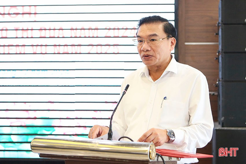 Phó Giám đốc Sở VH-TT&DL Hà Tĩnh Trần Xuân Lương khai mạc hội nghị. bqbht_br_a4.jpg